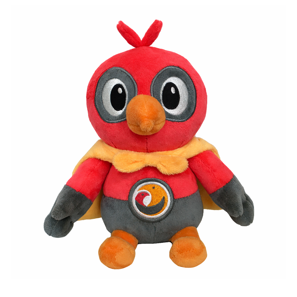 custom bird mascot plush toy sample