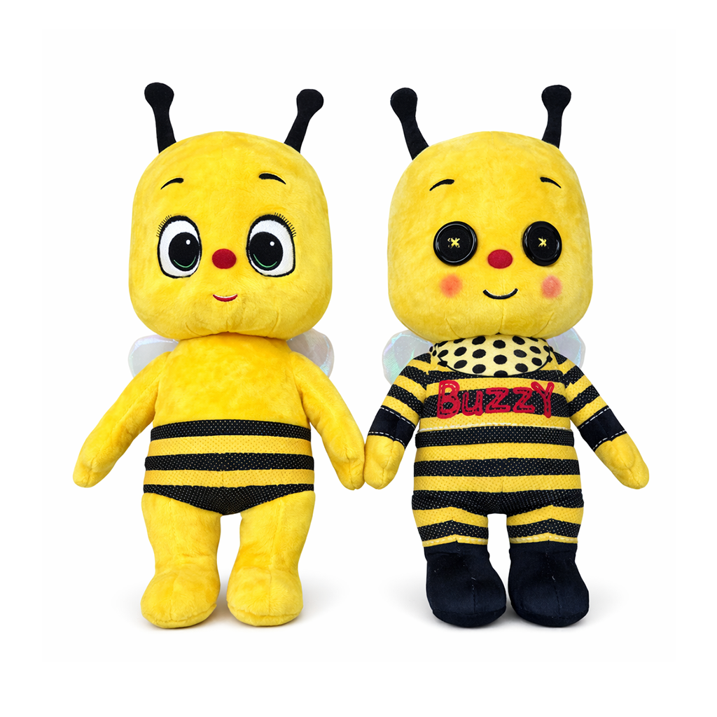 custom bee stuffed animal plush sample