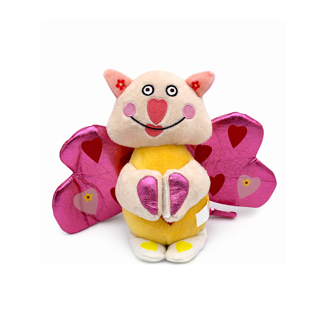 custom butterfly pig stuffed animal sample