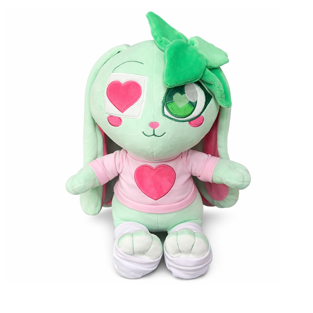 custom cartoon bunny stuffed animal plush sample