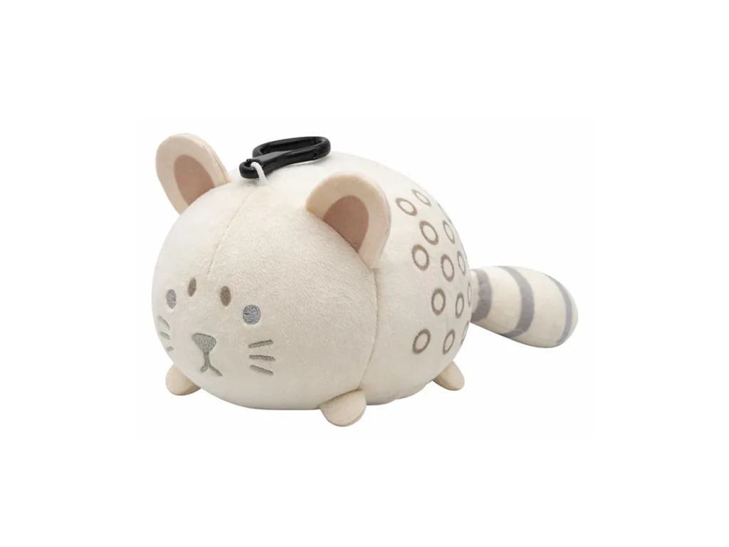 Custom cat plush keychain example