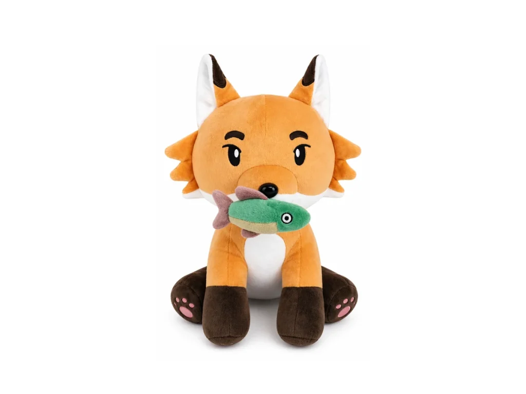 Custom fox plush toy example