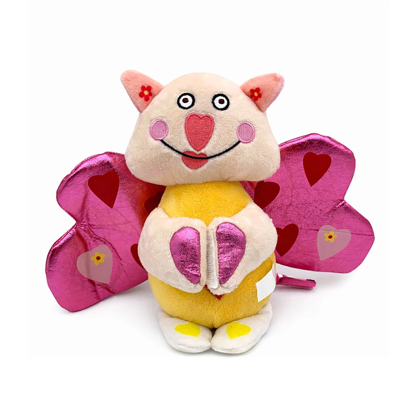 custom butterfly pig stuffed animal sample
