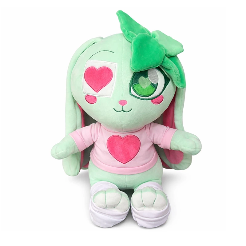Custom rabbit plush toy example